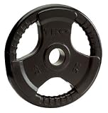 TKO Olympic Rubber Tri-Grip Plate
