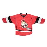 Boys NHL Ottawa Senators Hockey Jersey / Sweater with Embroidered Logo - Red & Black (Size: S-M ) at Amazon.com