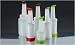 Paderno World Cuisine 1-Quart Plastic Beverage Container, Red Cap and Pourer