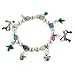 Various Christmas Ornaments Dangle Charm Bracelet