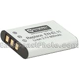 Synergy Digital EN-EL11 Rechargeable Lithium-Ion Replacement Battery Pack (3.7v, 800mAh) for Nikon EN-EL11 Battery