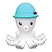 Mombella Octopus Food Grade Soft Silicone Teething Toy, Blue