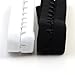 Hook & Eye Trim Tape Fastening Non Rust Quality Trimming Corsets Basques Costume. Rust Free Coated, Strong Stitched Attachment,Black,2 Meters