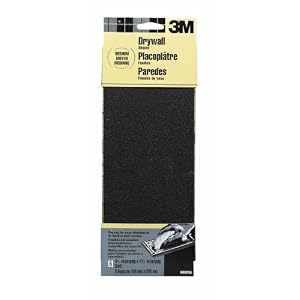 3M 9092DCNA Drywall Sanding Sheets, 4.1875 in x 11 1 4 in, 2-Sheet Medium-Grit by 3M