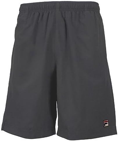 Fila Men's Essenza Hard Court 7-Inch Short, Ebony, Small