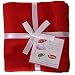 Kitchen & Housewares : Hemstitch Cocktail Napkins Set of 6 - Cayenne