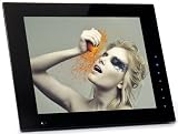 Deluxe NIX 12-Inch Digital Picture Frame, Motion Sensor turns the frame ON/OFF automatically when it senses you nearby! 2GB Memory