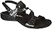 Vionic REST Paros - Womens Adjustable Sandal Black Patent - 9