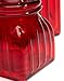 3 Piece Jar Set Color: Red
