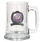 LSU Tigers 2007 BCS National Champions Glass Stein