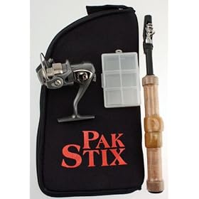 Pak Stix Telescopic Fishing Rod Combo Ice Pan Fish