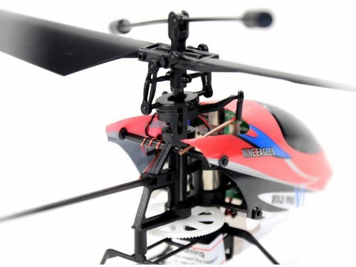 Imagen 10 de Nine Eagles 25046 Solo Pro - Helicóptero radio control en maleta de aluminio (4 canales, 2.4 GHz) [importado de Alemania]