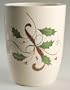 Lenox China Holiday Nouveau-Gold China Waste Basket, Fine China Dinnerware
