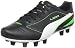 PUMA Women's Liga Finale I FG Soccer Cleat,Black/White/Fluo Green,7 B US