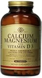 Solgar, Calcium Magnesium with Vitamin D3, 300 Tablets