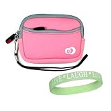 Garmin Nuvi GPS Models Size 4.3 Pink Carrying Sleeve - Case for All Garmin Models + Live*Laugh*Love Wristband!!!