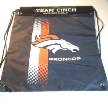 Denver Broncos Drawstring Backpack Back Sack