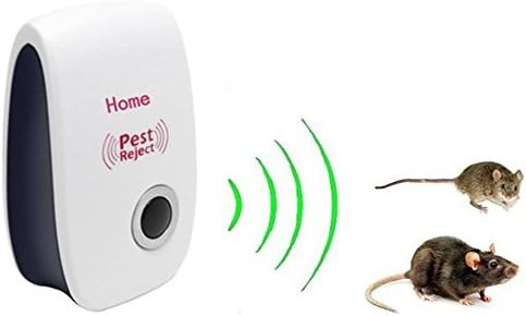 Mitid Ultrasonic Pest Repeller, Electronic Ultrasonic Pest Repellent Control Repels (Anti Mice,Rats,Fly,Moths,Mosquito,Ants,Spiders,Bats,Rodents)