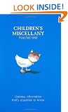 Children's Miscellany: Useless Information That's Essential to Know!