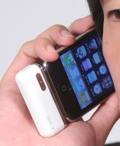 Cover image : プロテック iWALK モバイルバッテリー for iPhone&iPod PIB-800WH ホワイト 【iPhone 3G,3GS,4/iPod nano 5G】