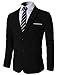 H2H Mens Single Breasted Slim Fit Blazer with Various Color