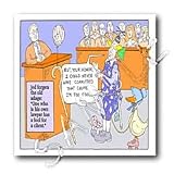 A Fool For A Lawyer - 10x10 Iron On Heat Transfer For White Material