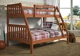 Bunk Bed Twin over Full Mission Style--Cinnamon Finish--Includes Drawers!!!