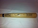 Joe Mauer Minnesota Twins Hand Signed Autographed Rawings Fullsize Bat
