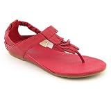 DIESEL Sunny Sandals T-Strap Shoes Red Womens