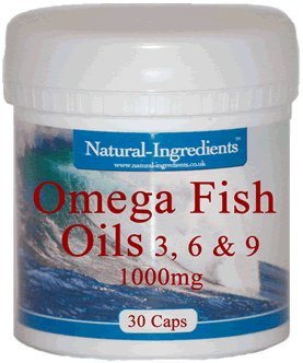 Omega Fish Oils 3 6 & 9 1000mg 30 Tablets Pregnant