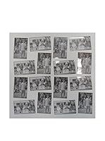 CM Creation Cuadro Marco Para 16 Fotos 58X58 Blanco