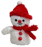 Merry Christmas♪雪だるまくん☆ぬいぐるみ【赤】