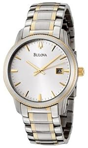 Bulova Men's 98B107 Bracelet Silver Dial Watch