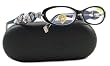 AUTHENTIC ED HARDY EYEGLASSES EHO 709 BLACK optical rx TATOO