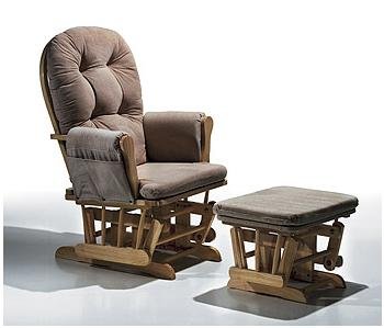 Childrens Toyshop   : Hauck Glider Classic Nursing Feeding Chair & Foot Stool