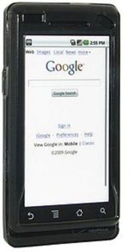 Amzer Silicone Skin Jelly Case for Motorola Droid A855 (Jet