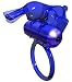 Power Bullet Buzz Bunny 3-Speed Penis Ring, Blue
