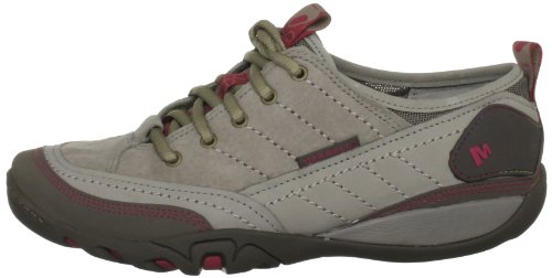Merrell Mimosa Lace 1 Aluminum Casual, Chaussures femmes - Argent-TR-BH9, 37 EU (4 UK)