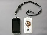 【ストラップシール】 iPhone3G・3GS対応 龍　ﾎﾜｲﾄ