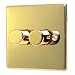 POLISHED 2 GANG 2 WAY 500 WATT DIMMER SWITCH C356PBW