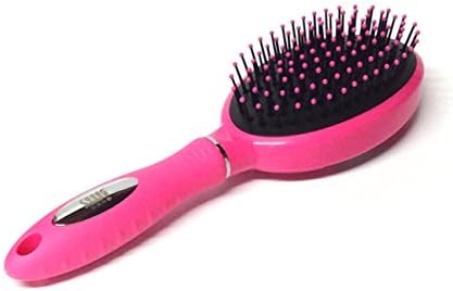 Easy Clean Salon Paddle Hair Brush- Combs and Massages Scalp. Great Detangling and Styling Appliance for Long and Short Hair. Popular Professional Stylist Design. 1 Year Warranty!