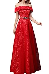 Lace-Up Vintage Charmeuse/Tulle Floor Length Evening Dress  With a Sash 