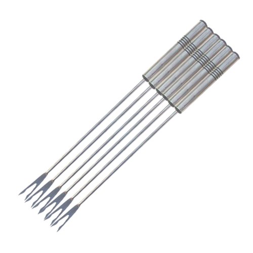 Reston Lloyd Fondue Forks, Set of 6, Stainless Steel