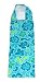 Set of 2 Kids Hooded Towels - 30" x 50" - Green Flowers Design
