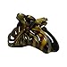 5 inch Large Jaw Clip Hair Claw with leaf design (Motique Accessories)