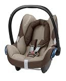 Maxi-Cosi 61705351 Cabriofix Kinderautositz Gruppe 0+ (bis 13 kg), ab der Geburt bis ca. 12 Monate, walnut brown