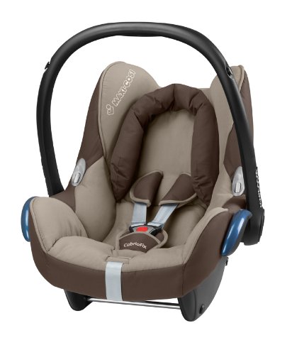 Maxi-Cosi 61705351 Cabriofix Kinderautositz Gruppe 0+ (bis 13 kg), ab der Geburt bis ca. 12 Monate, walnut brown