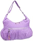Diesel Focus Canvas East/West Shoulder Bag T5202 Lilac, Sac &agrave; main femme