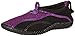 TECS Women's Aquasock Water Shoe (Purple/Black, 6)