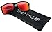 WearMe Pro - Premium Polarized Mirror Lens Classic Square Style Sunglasses
